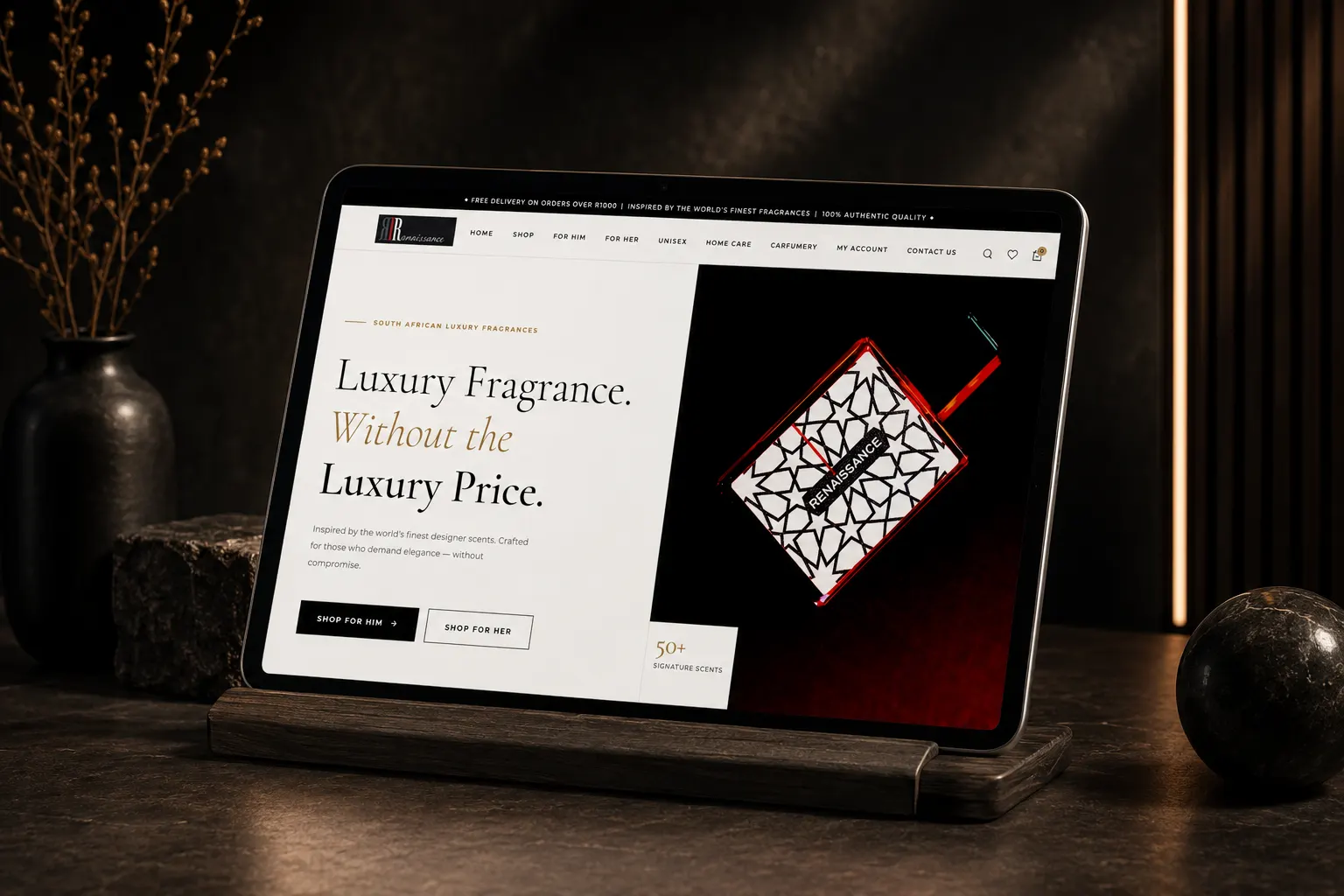 Renaissance portfolio preview